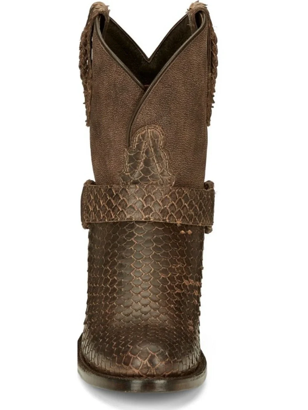 Tony Lama Espresso Bernadette Western Boots Size 7 Round Toe
